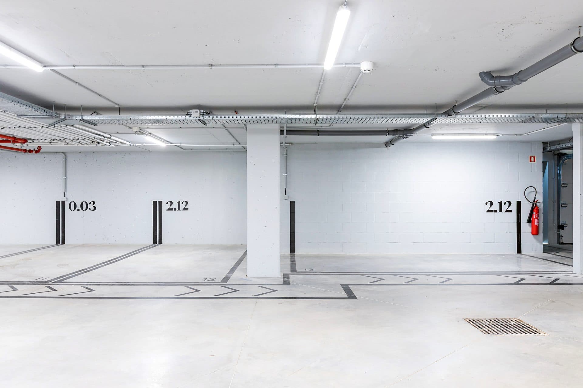Garagem do edifício